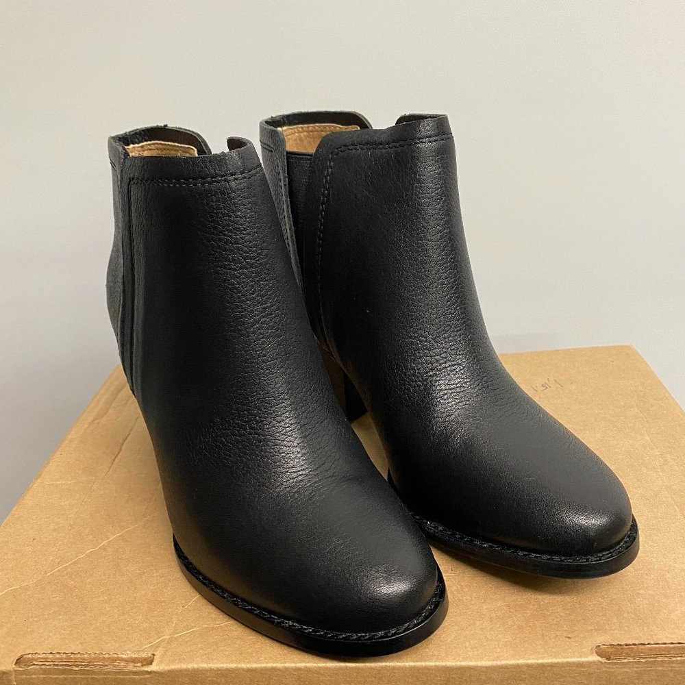 Women's Splendid Rochelle Black Leather Ankle Boot